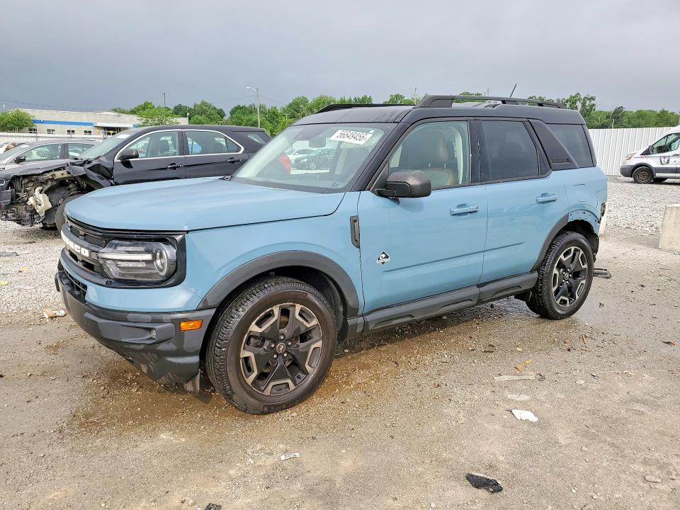 Auction sale of the 2021 Ford Bronco Sport, vin: 3FMCR9C62MRA98411, lot number: 56649456