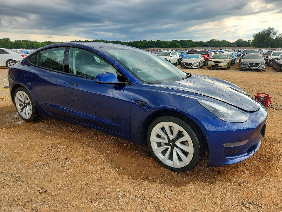 Продажа на аукционе авто 2022 Tesla Model 3, vin: 5YJ3E1EB8NF187074, номер лота: 57728636