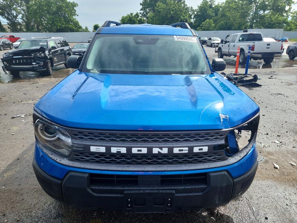2025 Ford Bronco Sport მანქანა იყიდება აუქციონზე, vin: 3FMCR9BN2SRE74160, აუქციონის ნომერი: 54990686