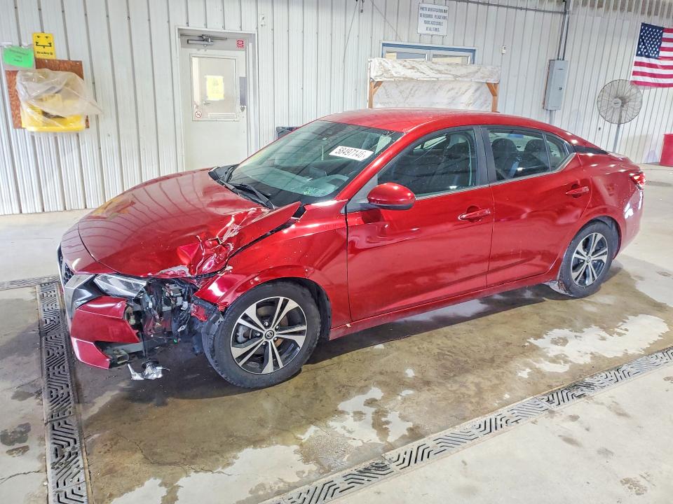 58497146 :رقم المزاد ، 3N1AB8CV2MY246101 vin ، 2021 Nissan Sentra مزاد بيع