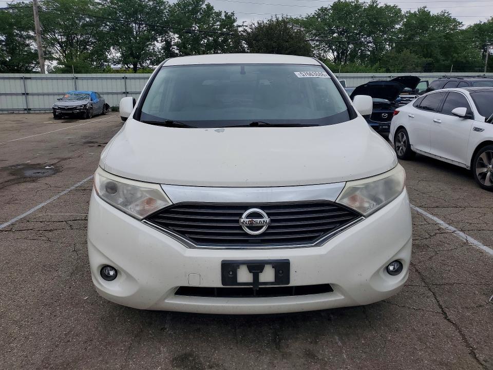57663686 :رقم المزاد ، JN8AE2KP0F9122748 vin ، 2015 Nissan Quest مزاد بيع