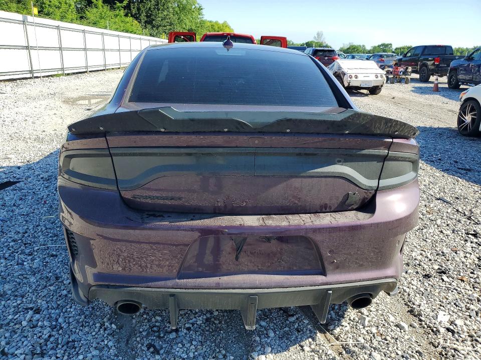 57601186 :رقم المزاد ، 2C3CDXGJXNH112448 vin ، 2022 Dodge Charger مزاد بيع
