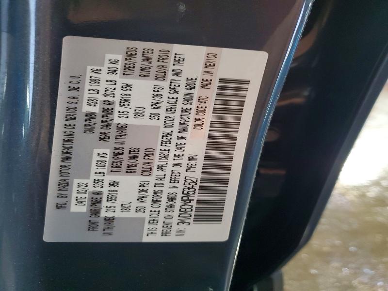 58309036 :رقم المزاد ، 3MVDMBCM4PM534527 vin ، 2023 Mazda Cx-30 مزاد بيع
