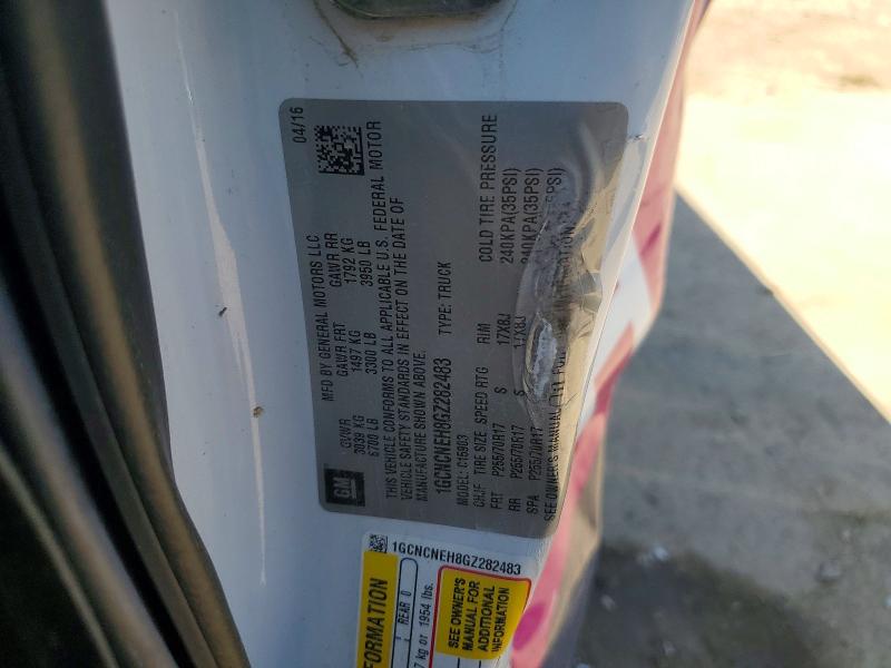 55903946 :رقم المزاد ، 1GCNCNEH8GZ282483 vin ، 2016 Chevrolet 1500 مزاد بيع