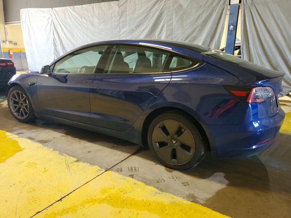 2022 Tesla Model 3 მანქანა იყიდება აუქციონზე, vin: 5YJ3E1EA7NF371011, აუქციონის ნომერი: 56705596