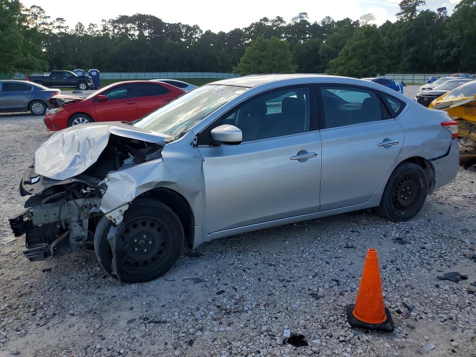 58218716 :رقم المزاد ، 3N1AB7AP7FY290788 vin ، 2015 Nissan Sentra مزاد بيع