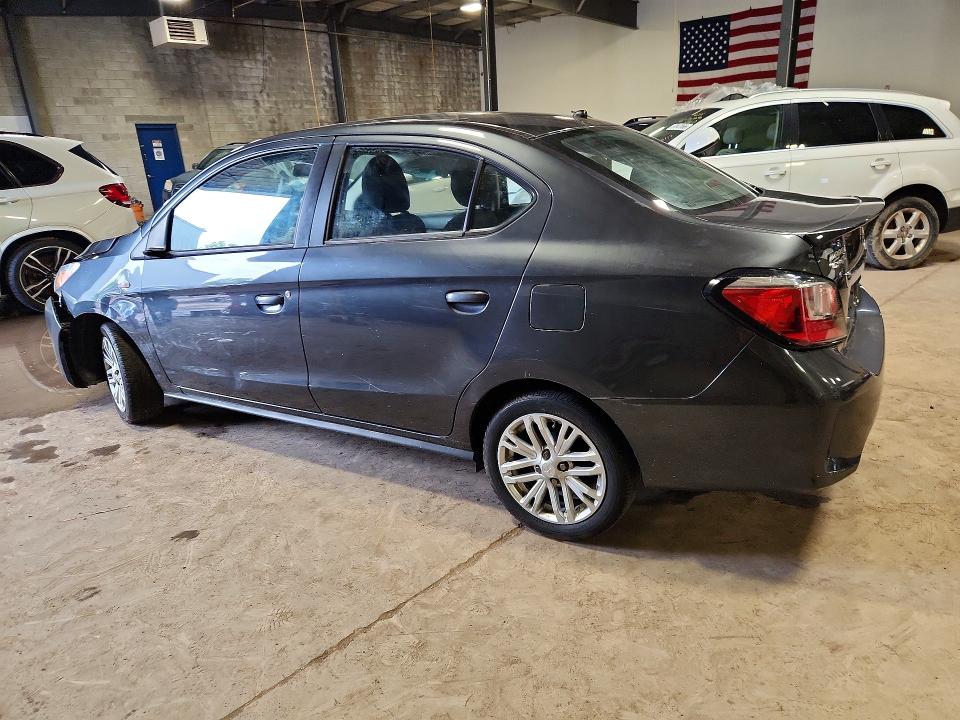 57440886 :رقم المزاد ، ML32FUFJ1RHF15091 vin ، 2024 Mitsubishi Mirage مزاد بيع