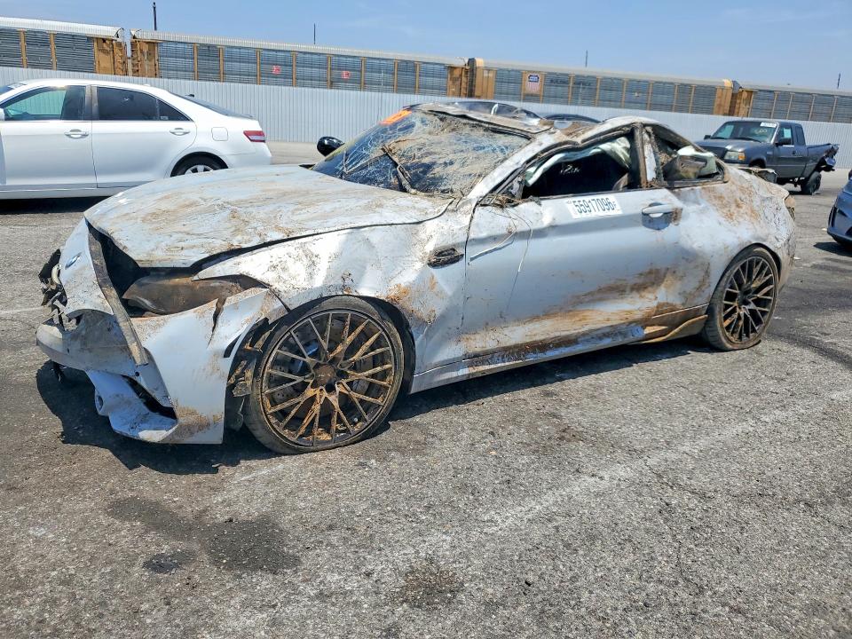 55917096 :رقم المزاد ، WBS2U7C00L7E38526 vin ، 2020 Bmw M2 مزاد بيع