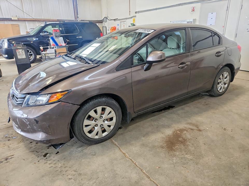 57726346 :رقم المزاد ، 2HGFB2F49CH025491 vin ، 2012 Honda Civic مزاد بيع