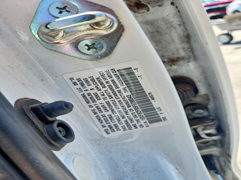 Продажа на аукционе авто 2015 Honda Civic, vin: 19XFB2F85FE298543, номер лота: 58408606