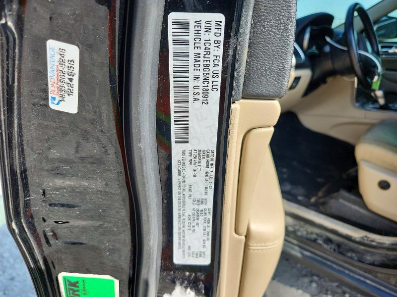 Продаж на аукціоні авто 2022 Jeep Grand Cherokee, vin: 1C4RJEBG6NC180912, номер лоту: 77247705