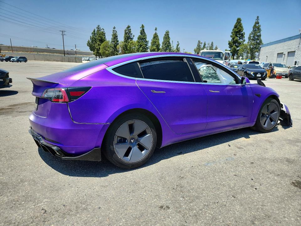 58224686 :رقم المزاد ، 5YJ3E1EAXLF660719 vin ، 2020 Tesla Model 3 مزاد بيع