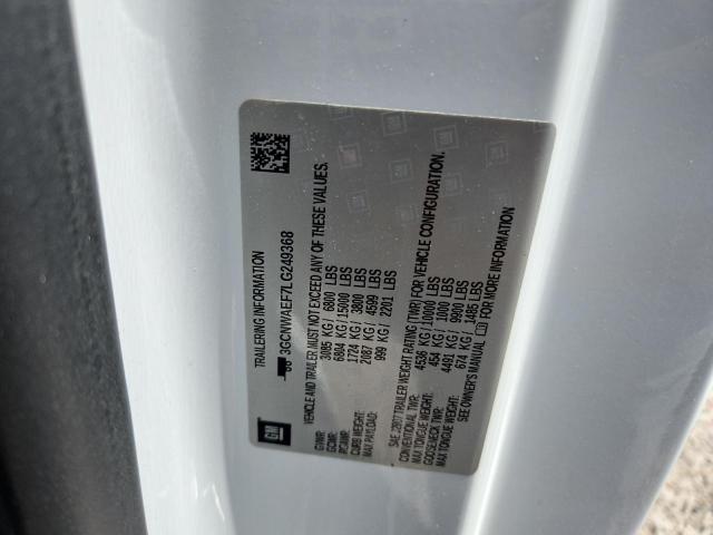 Aukcja sprzedaży 2020 Chevrolet Silverado, vin: 3GCNWAEF7LG249368, numer aukcji: 55343966