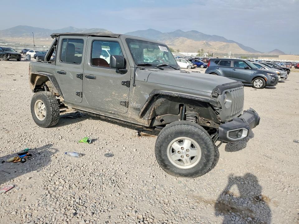 2020 Jeep Wrangler Unlimited მანქანა იყიდება აუქციონზე, vin: 1C4HJXDN6LW225328, აუქციონის ნომერი: 57067666