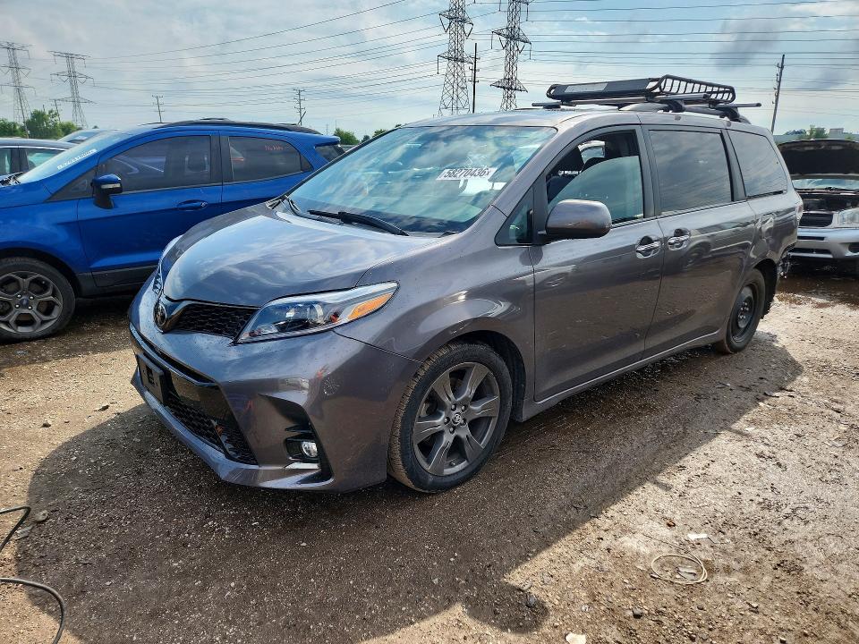 Auction sale of the 2018 Toyota Sienna, vin: 5TDXZ3DC7JS959257, lot number: 58270436