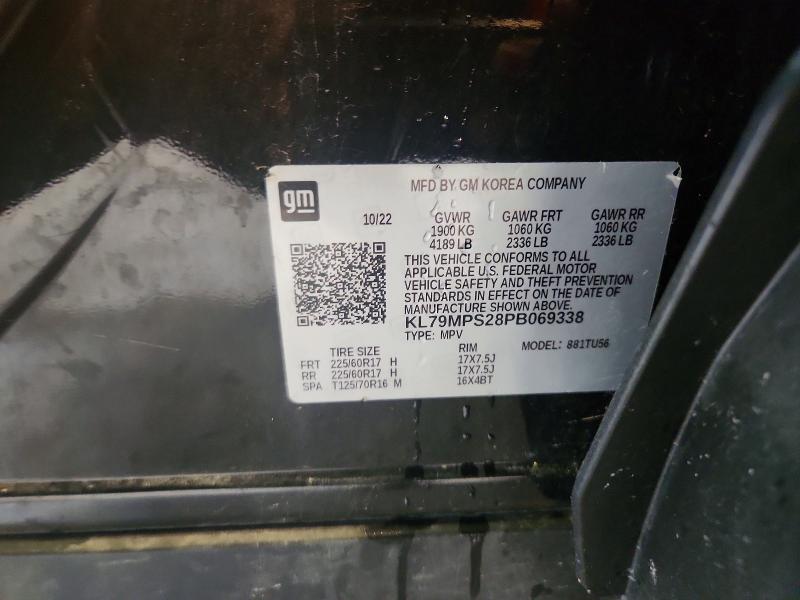 57244126 :رقم المزاد ، KL79MPS28PB069338 vin ، 2023 Chevrolet Trailblazer مزاد بيع