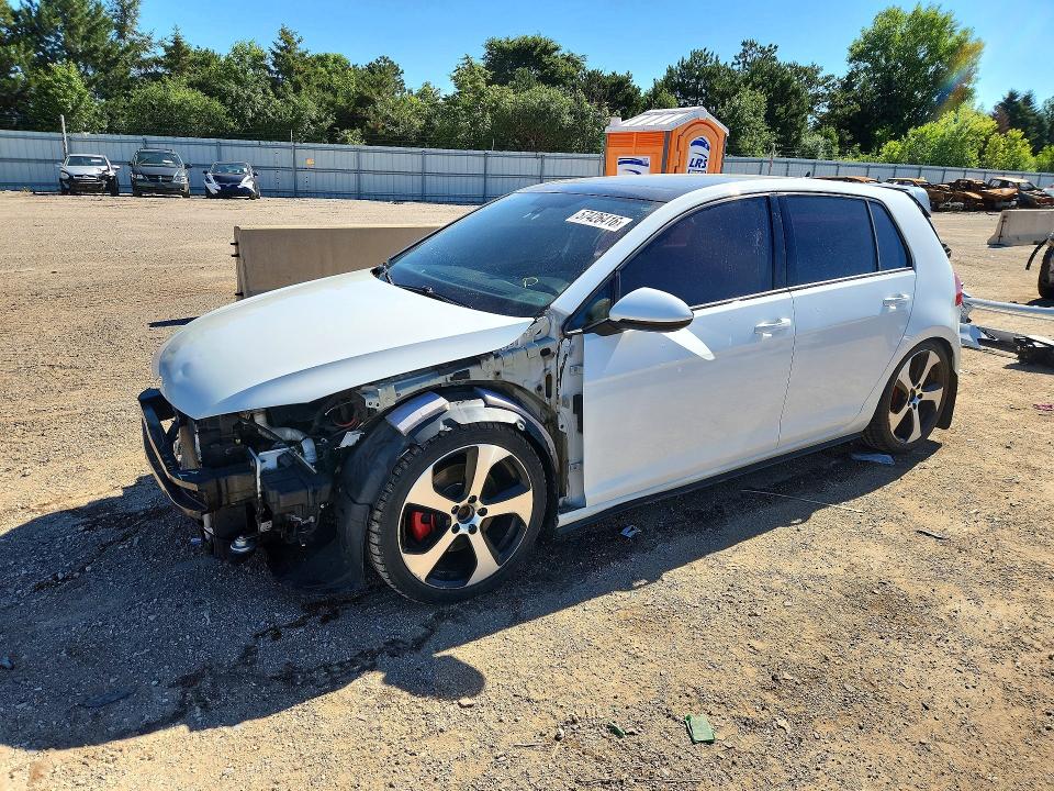 2015 Volkswagen Gti მანქანა იყიდება აუქციონზე, vin: 3VW5T7AU9FM001660, აუქციონის ნომერი: 57426416