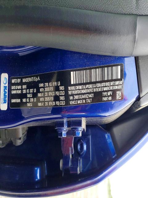 2017 Maserati Levante მანქანა იყიდება აუქციონზე, vin: ZN661XUA4HX214431, აუქციონის ნომერი: 56621986