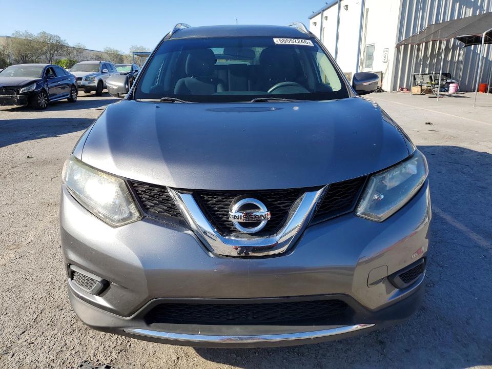 2015 Nissan Rogue მანქანა იყიდება აუქციონზე, vin: KNMAT2MT5FP552234, აუქციონის ნომერი: 55552246