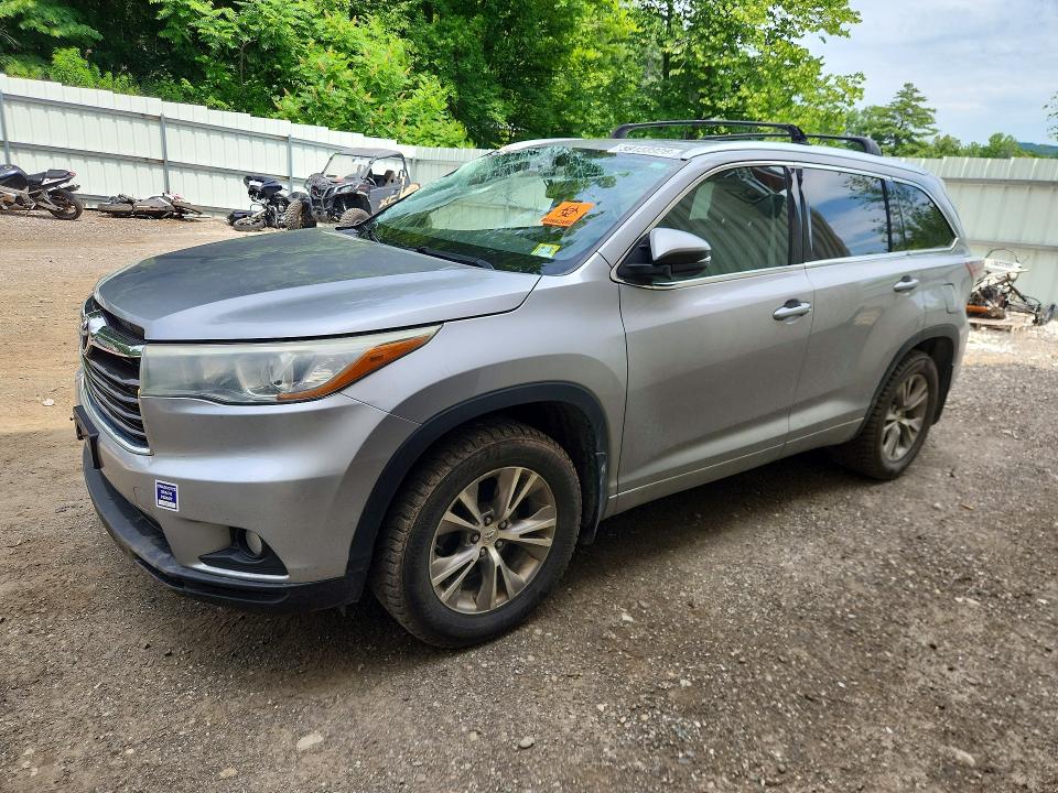 59158926 :رقم المزاد ، 5TDJKRFH2FS140699 vin ، 2015 Toyota Highlander مزاد بيع