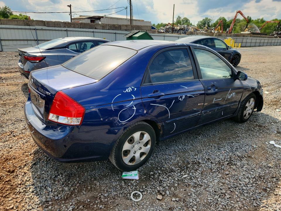 2009 Kia Spectra მანქანა იყიდება აუქციონზე, vin: KNAFE222695637817, აუქციონის ნომერი: 58793896