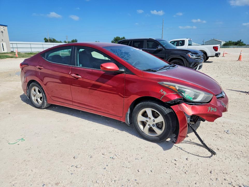 58638106 :رقم المزاد ، 5NPDH4AE6EH534674 vin ، 2014 Hyundai Elantra مزاد بيع