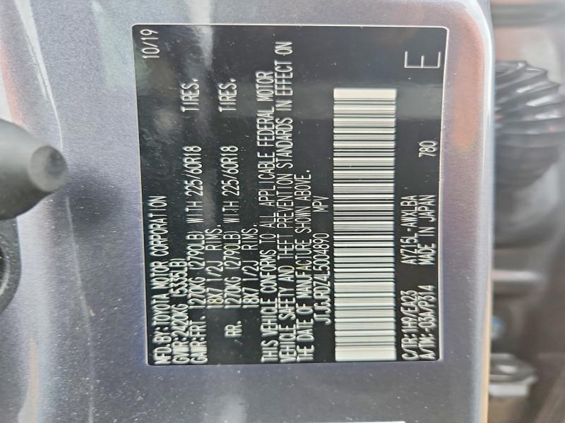 Продажа на аукционе авто 2020 Lexus Nx, vin: JTJGJRDZ4L5004890, номер лота: 56478876