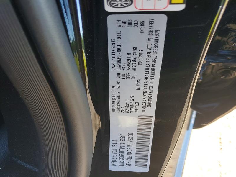Продаж на аукціоні авто 2026 Ram 1500, vin: 3C6SRFFP1T4186517, номер лоту: 58526836