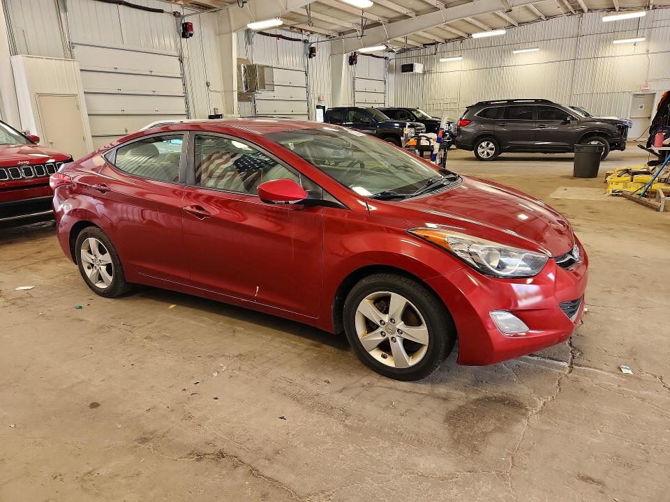 57964216 :رقم المزاد ، KMHDH4AE2CU420282 vin ، 2012 Hyundai Elantra مزاد بيع