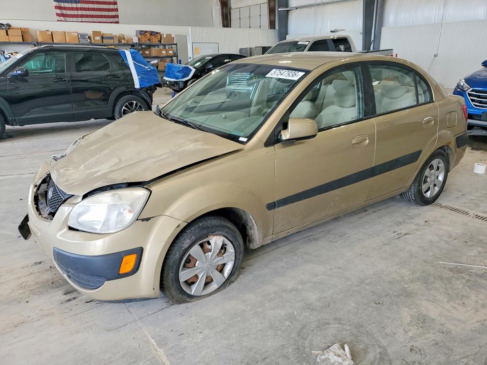 Продажа на аукционе авто 2007 Kia Rio, vin: KNADE123676197907, номер лота: 57547936