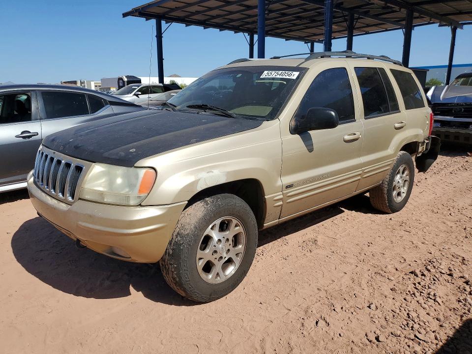 55754056 :رقم المزاد ، 1J4GW58N81C680959 vin ، 2001 Jeep Grand Cherokee مزاد بيع