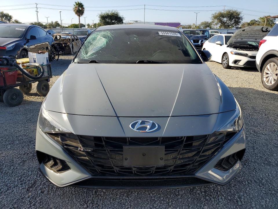 55941526 :رقم المزاد ، KMHLR4AF6PU443765 vin ، 2023 Hyundai Elantra مزاد بيع