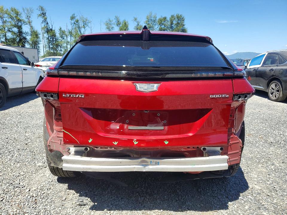 Продаж на аукціоні авто 2024 Cadillac Lyriq, vin: 1GYKPVRLXRZ114511, номер лоту: 57367216