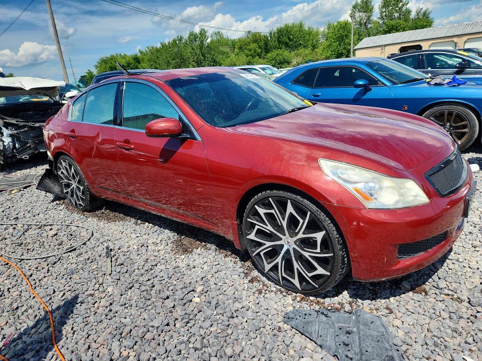 58572816 :رقم المزاد ، JNKBV61F18M264816 vin ، 2008 Infiniti G35 مزاد بيع