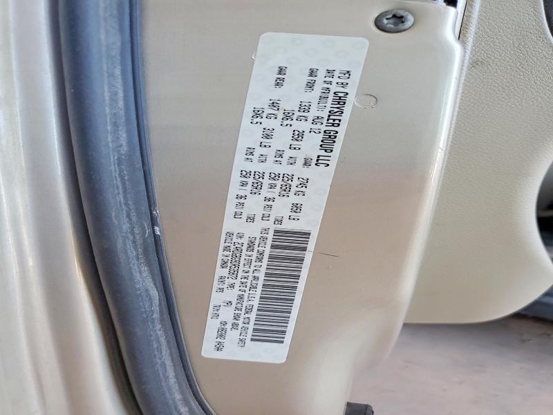 56658256 :رقم المزاد ، 2C4RDGBG9DR535872 vin ، 2013 Dodge Grand Caravan مزاد بيع