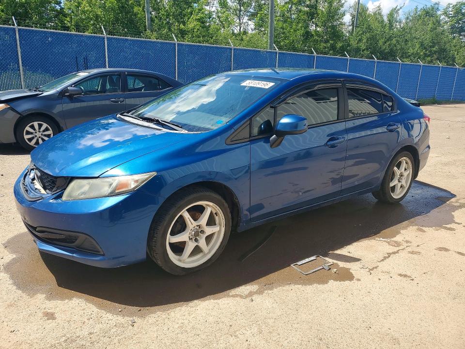 Продаж на аукціоні авто 2013 Honda Civic, vin: 2HGFB2E47DH035570, номер лоту: 58109196
