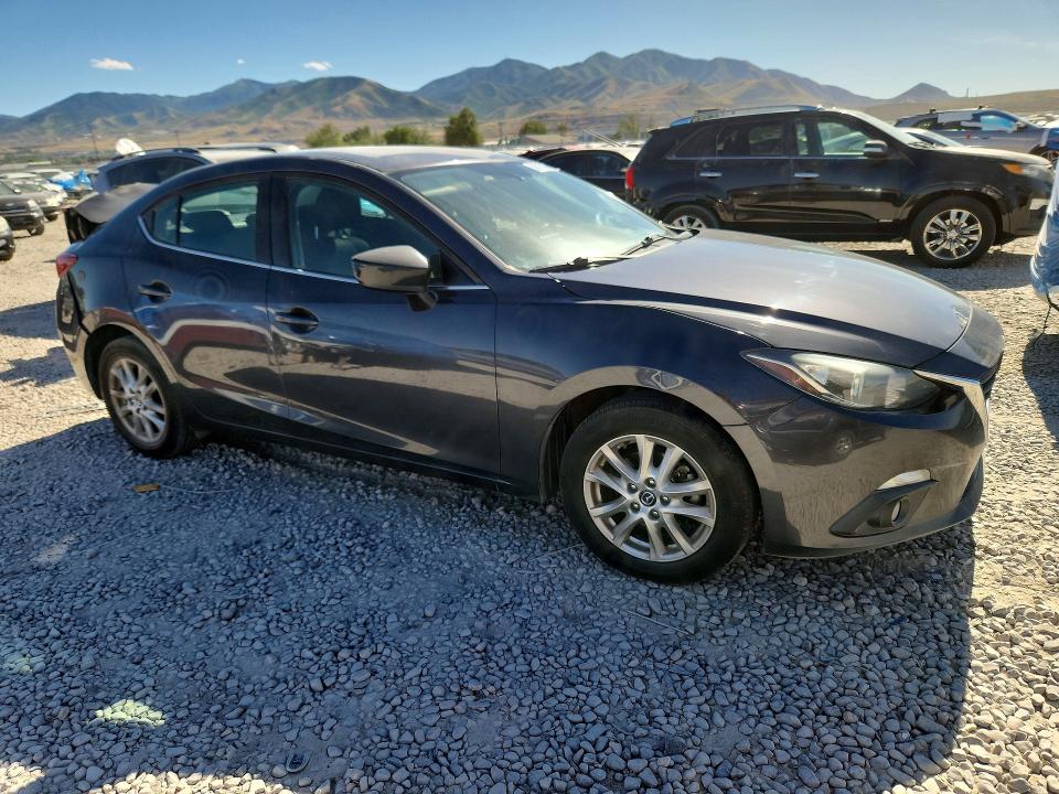 56715166 :رقم المزاد ، 3MZBM1V77FM236575 vin ، 2015 Mazda 3 مزاد بيع