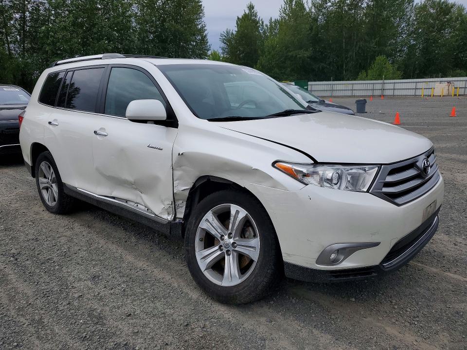 Aukcja sprzedaży 2013 Toyota Highlander, vin: 5TDDK3EH2DS261337, numer aukcji: 56445006