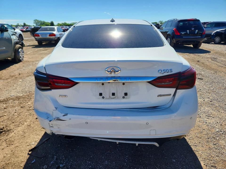 58147276 :رقم المزاد ، JN1EV7ARXKM591384 vin ، 2019 Infiniti Q50 مزاد بيع