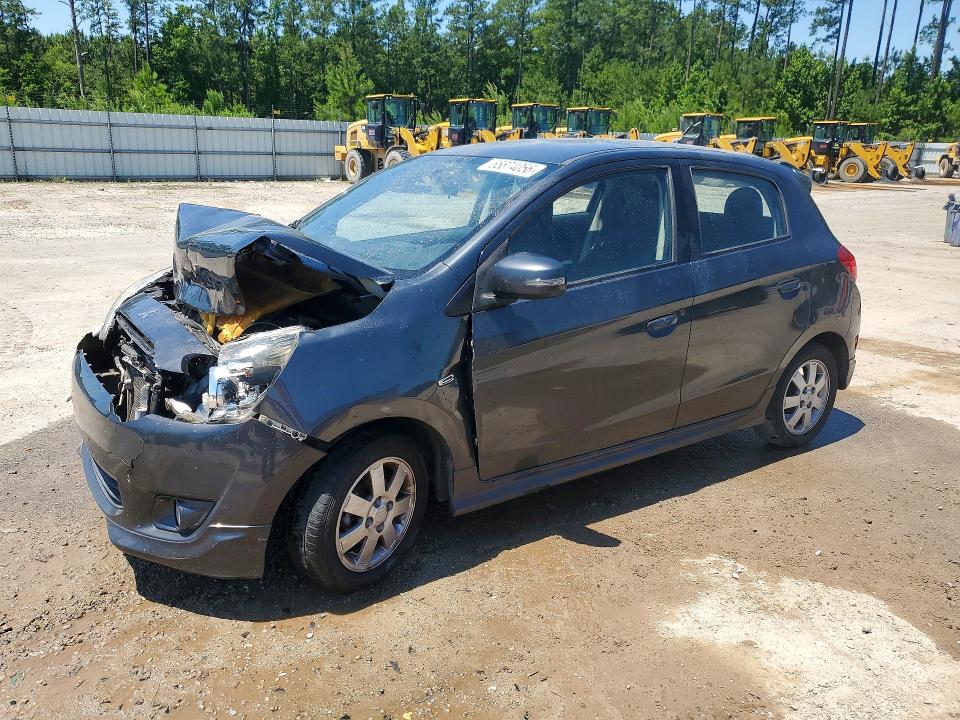 Auction sale of the 2015 Mitsubishi Mirage, vin: ML32A4HJ6FH014038, lot number: 55874056