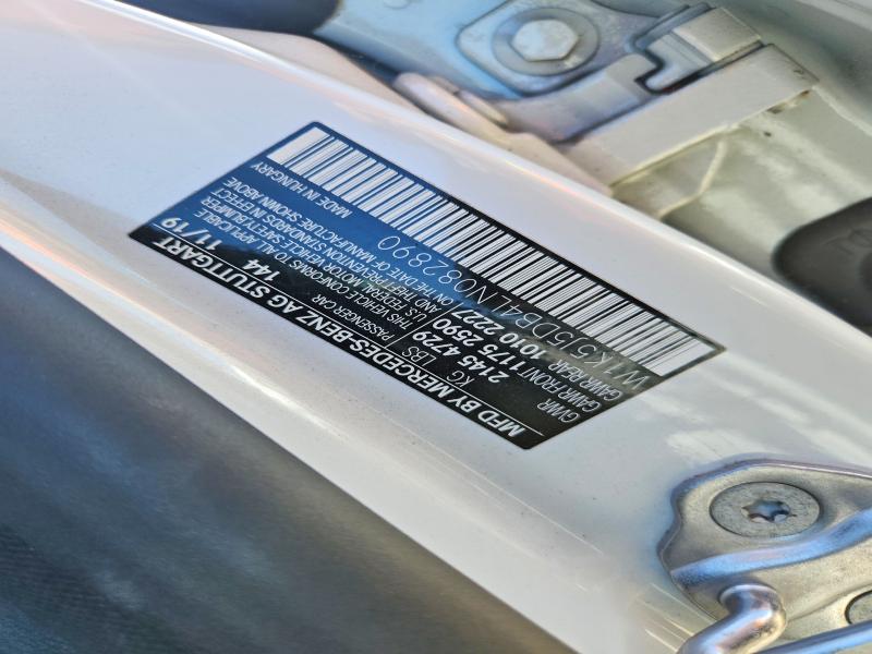 2020 Mercedes-benz Cla მანქანა იყიდება აუქციონზე, vin: W1K5J5DB4LN082890, აუქციონის ნომერი: 59280296