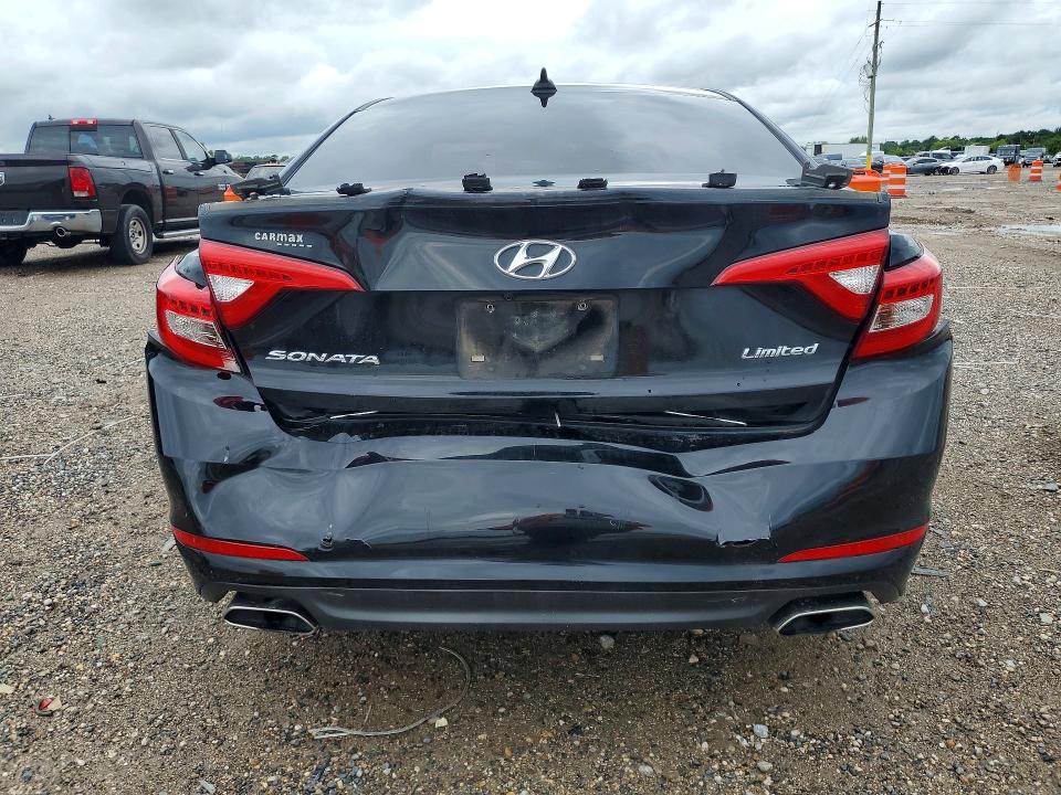 2017 Hyundai Sonata მანქანა იყიდება აუქციონზე, vin: 5NPE34AF8HH590745, აუქციონის ნომერი: 57431426