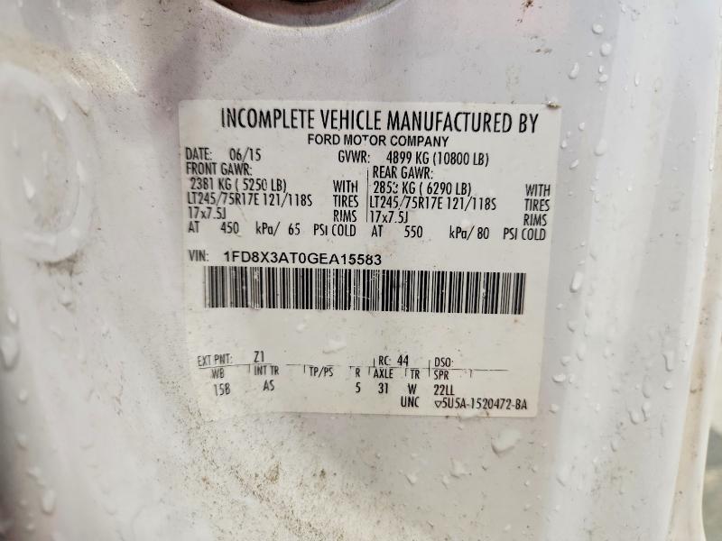 Продажа на аукционе авто 2016 Ford F350, vin: 1FD8X3AT0GEA15583, номер лота: 56423296