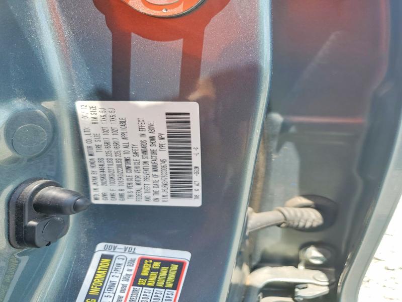 Продаж на аукціоні авто 2012 Honda Cr-v, vin: JHLRM3H76CC006745, номер лоту: 59167026