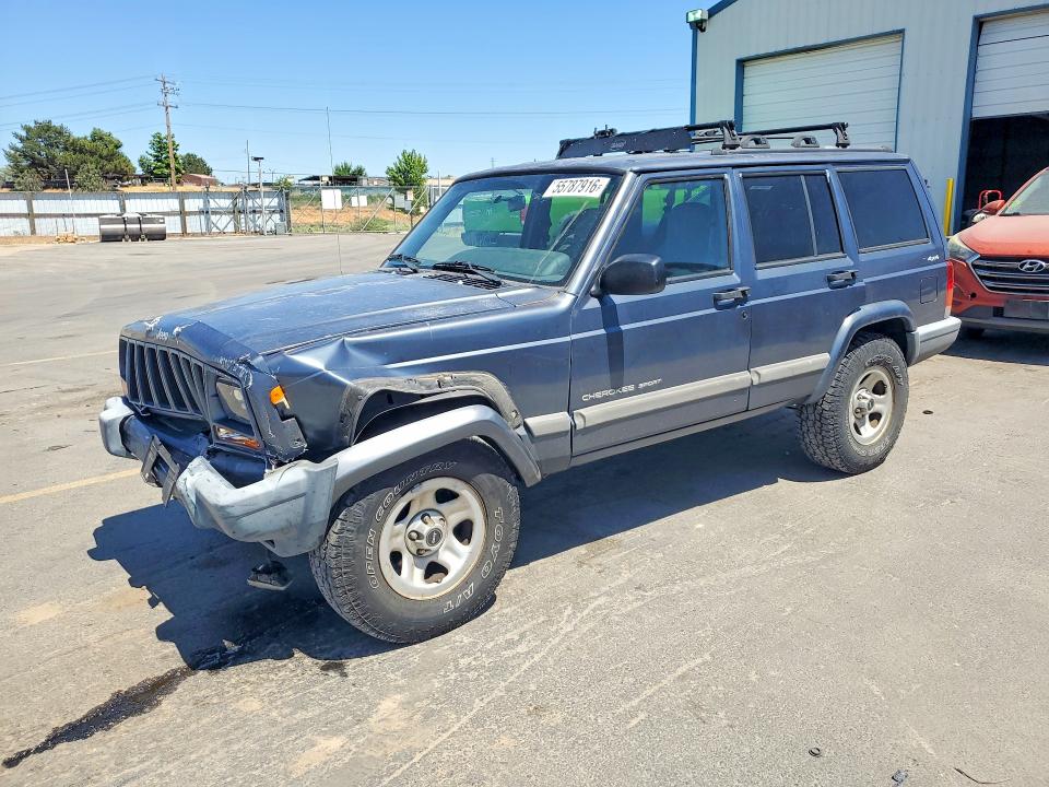 55787916 :رقم المزاد ، 1J4FF48S21L600566 vin ، 2001 Jeep Cherokee مزاد بيع