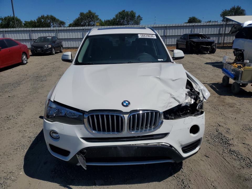 2017 Bmw X3 მანქანა იყიდება აუქციონზე, vin: 5UXWX9C34H0W73934, აუქციონის ნომერი: 58839636