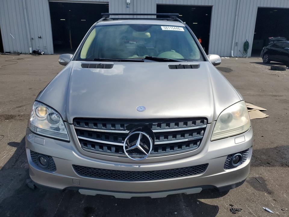 58115446 :رقم المزاد ، 4JGBB86E47A157499 vin ، 2007 Mercedes-benz Ml مزاد بيع