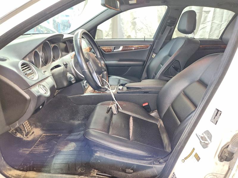 57843676 :رقم المزاد ، WDDGF8BB7CR201944 vin ، 2012 Mercedes-benz C مزاد بيع