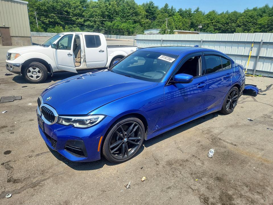 59192356 :رقم المزاد ، 3MW5R7J06M8B71346 vin ، 2021 Bmw 330xi مزاد بيع