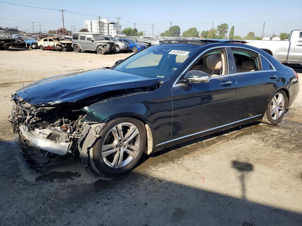 2018 Mercedes-benz S მანქანა იყიდება აუქციონზე, vin: WDDUG6GB9JA354737, აუქციონის ნომერი: 56350866